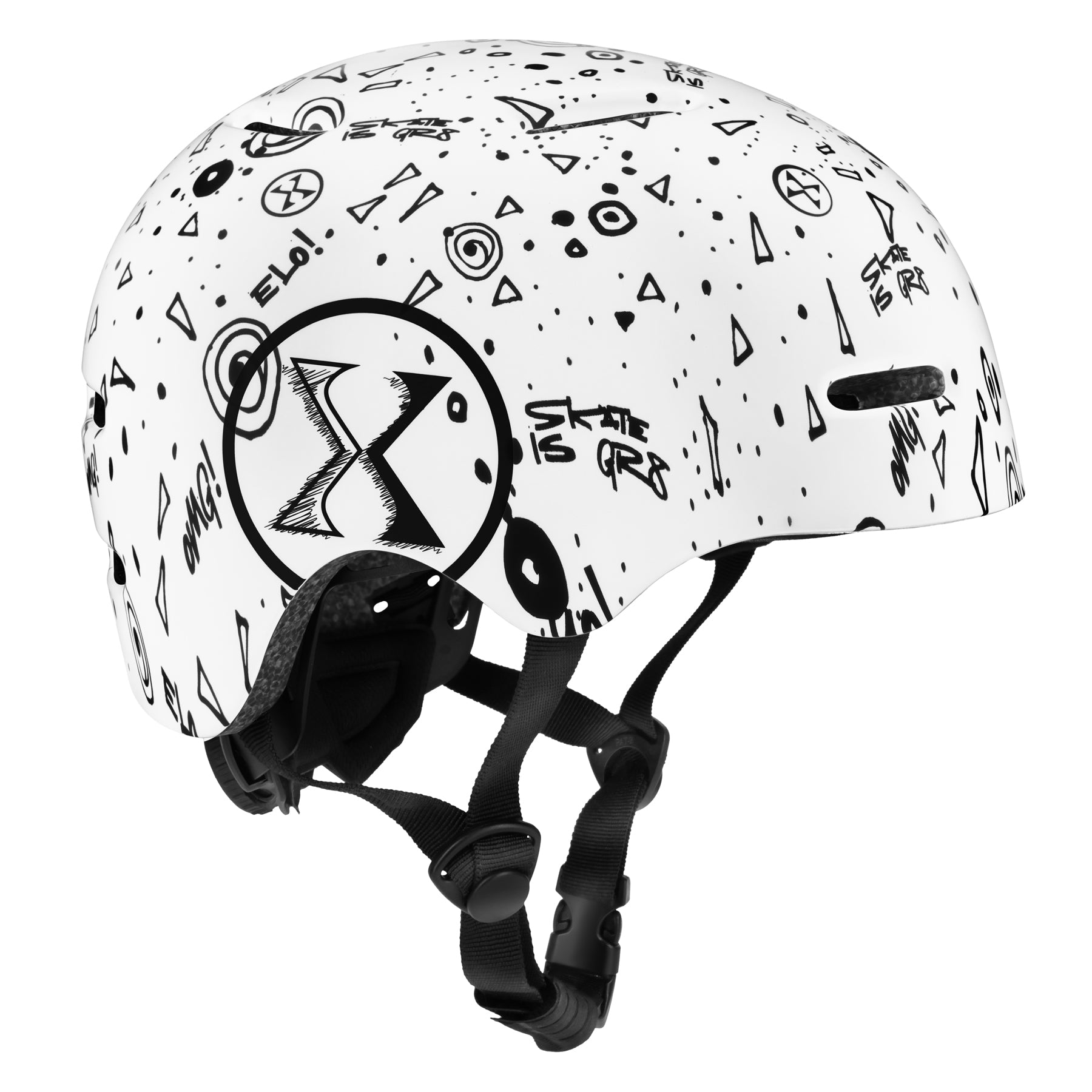 MT311 KASK BIAŁY M(55-58CM) NILS EXTREME