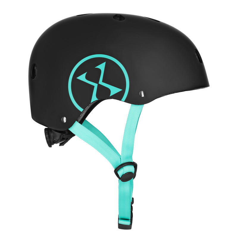 MTW001-1 ČERNOMODROVÁ PŘILBA VELIKOST M (55-58 CM) NILS EXTREME