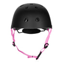 MTW001-1 KASK CZARNO-RÓŻOWY ROZM. XS(48-52CM) NILS EXTREME