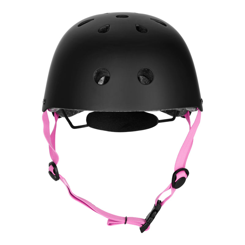 MTW001-1 ČERNO-RŮŽOVÁ PŘILBA VELIKOST S (52-56 CM) NILS EXTREME