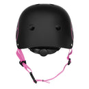 MTW001-1 KASK CZARNO-RÓŻOWY ROZM. L(58-61CM) NILS EXTREME