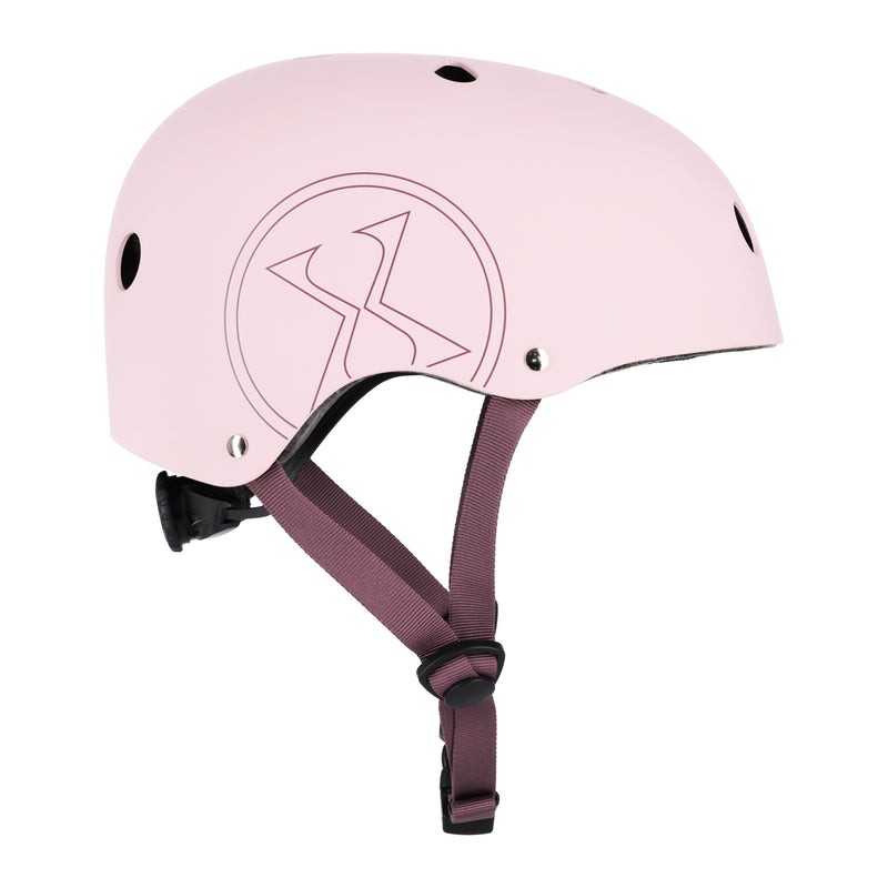 MTW001-1 TMAVĚ RŮŽOVÁ PŘILBA VELIKOST XS (48-52 CM) NILS EXTREME