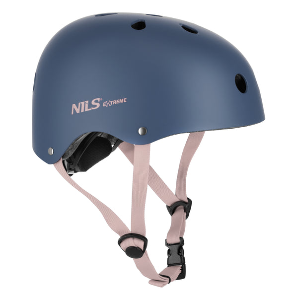 MTW001-1 ŠEDÁ PŘILBA VELIKOST L (58-61 CM) NILS EXTREME
