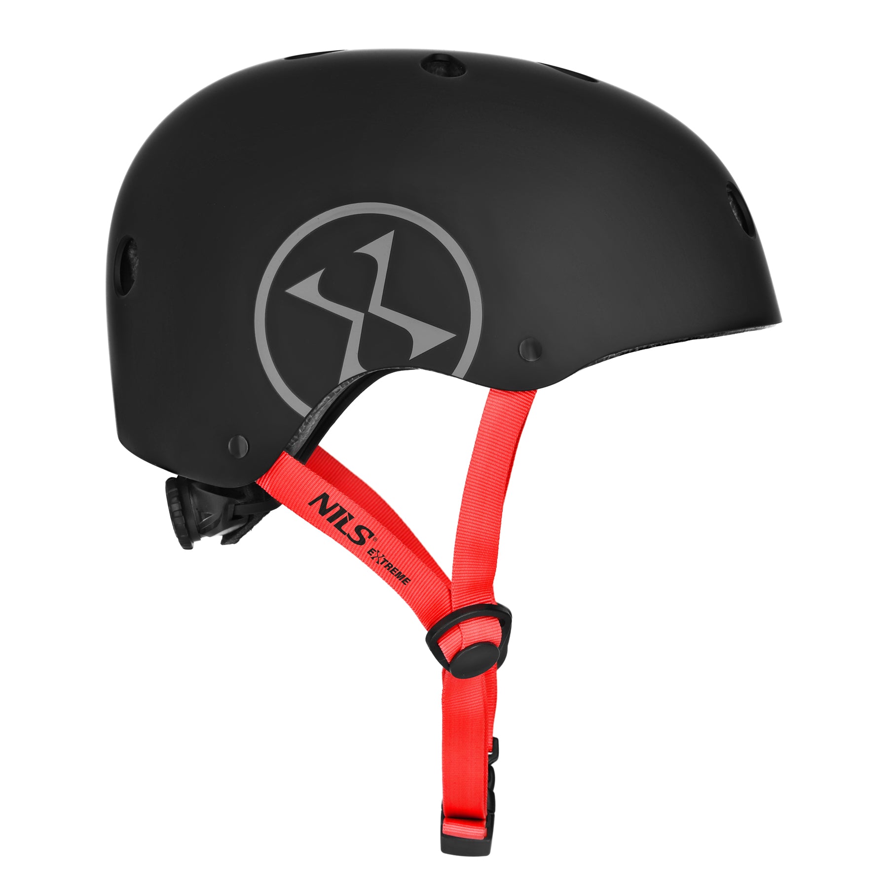 MTW001-2 KASK CZARNY S(52-56CM) NILS EXTREME