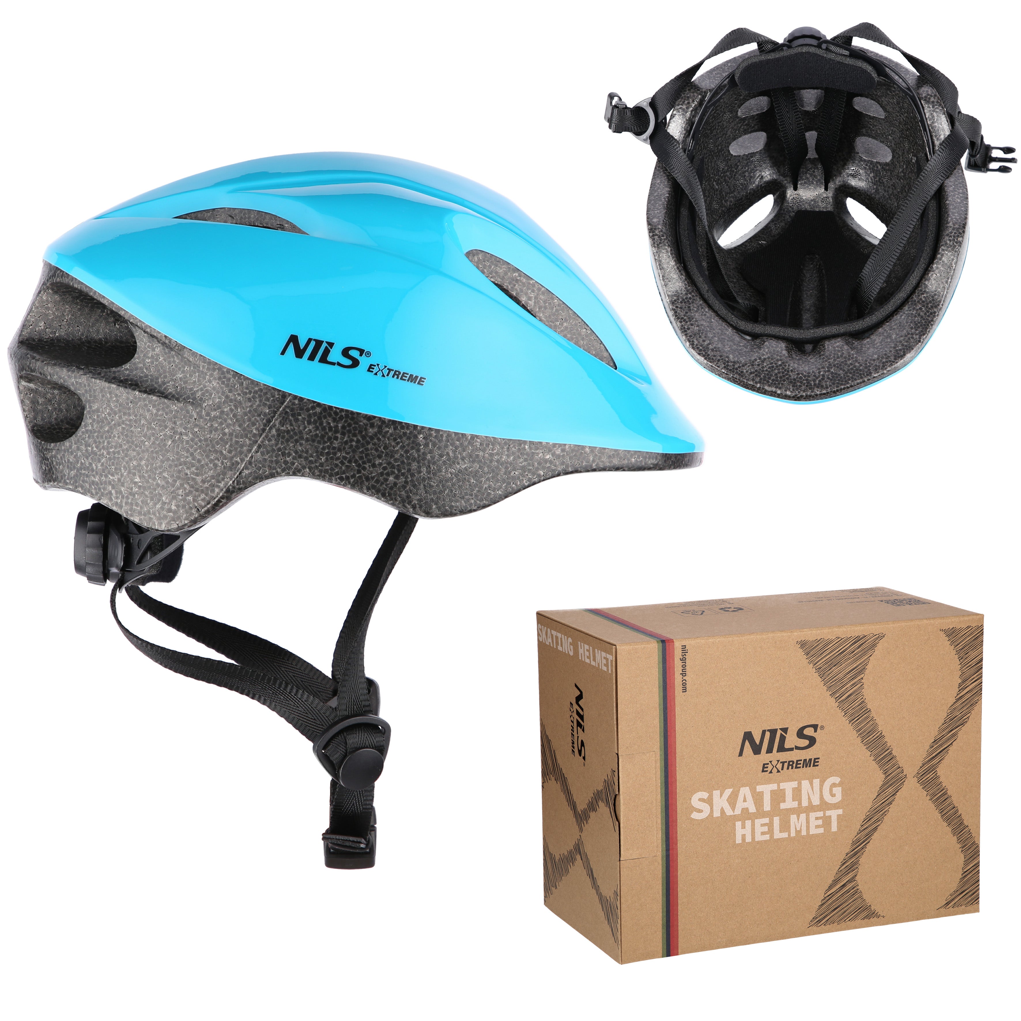 PŘILBA MTW05 MODRÁ VELIKOST S (51-58 cm) NILS EXTREME