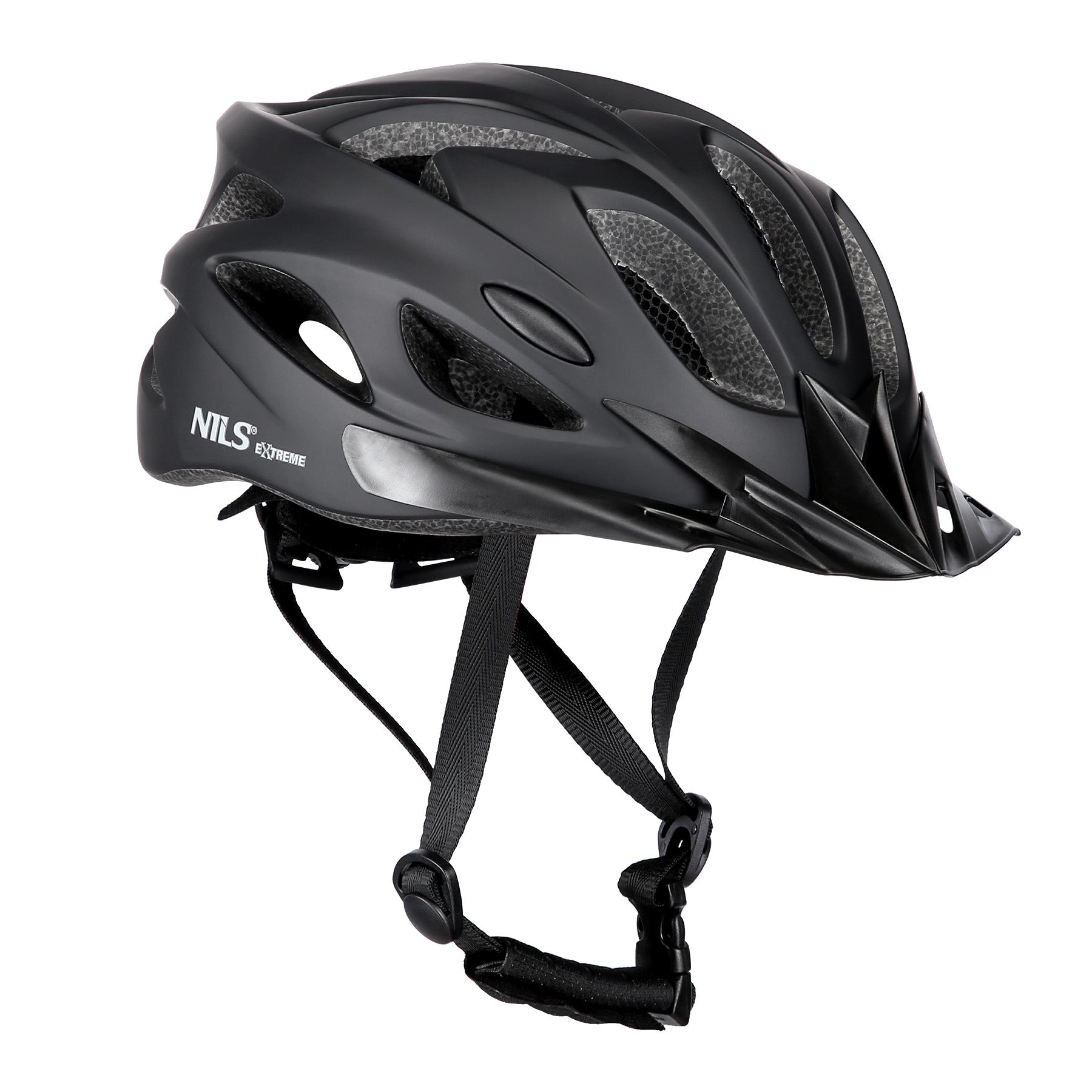MTW291 ČERNÁ PŘILBA VELIKOST S (50-59 CM) NILS EXTREME