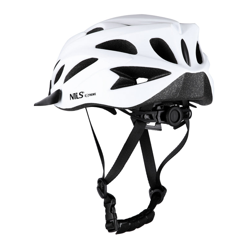 MTW291 KASK BIAŁY ROZM. M (51-60CM) NILS EXTREME