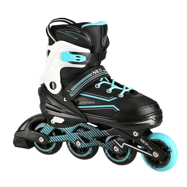 NA1169A TURQUOISE SIZE L(39-42) NILS EXTREME INLINE SKATES