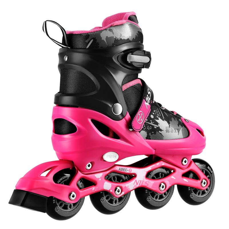 NA18137A ROXY PINK SKATING BLADES SIZE L (39-42) NILS EXTREME