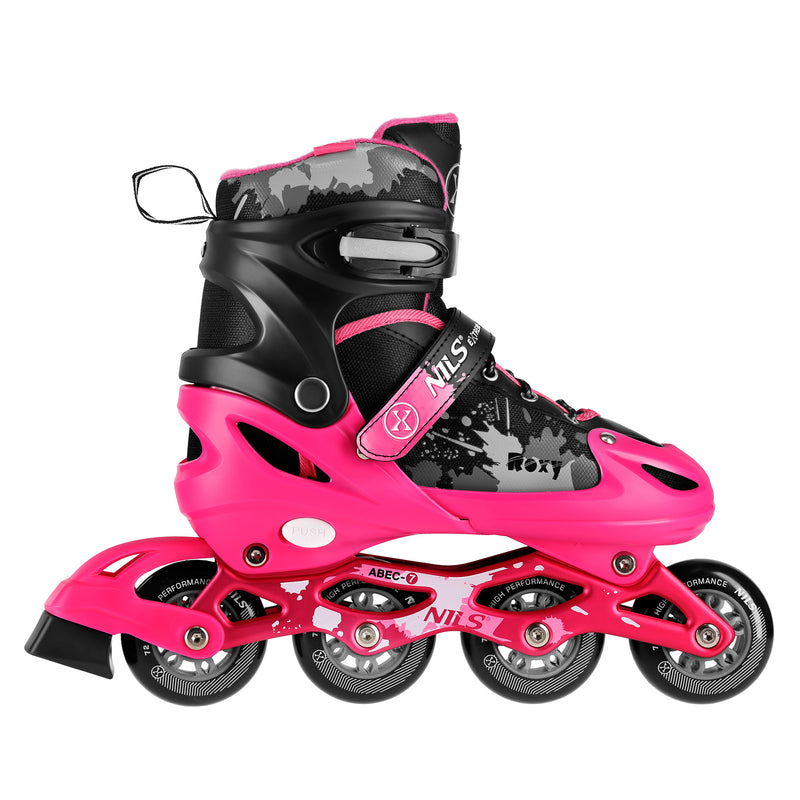 NA18137A ROXY PINK SKATING BLADES SIZE L (39-42) NILS EXTREME