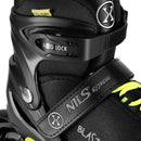 NA18168A BLASTER ČERNÉ INLINE BRUSLÍ VELIKOST M (35-38) NILS EXTREME