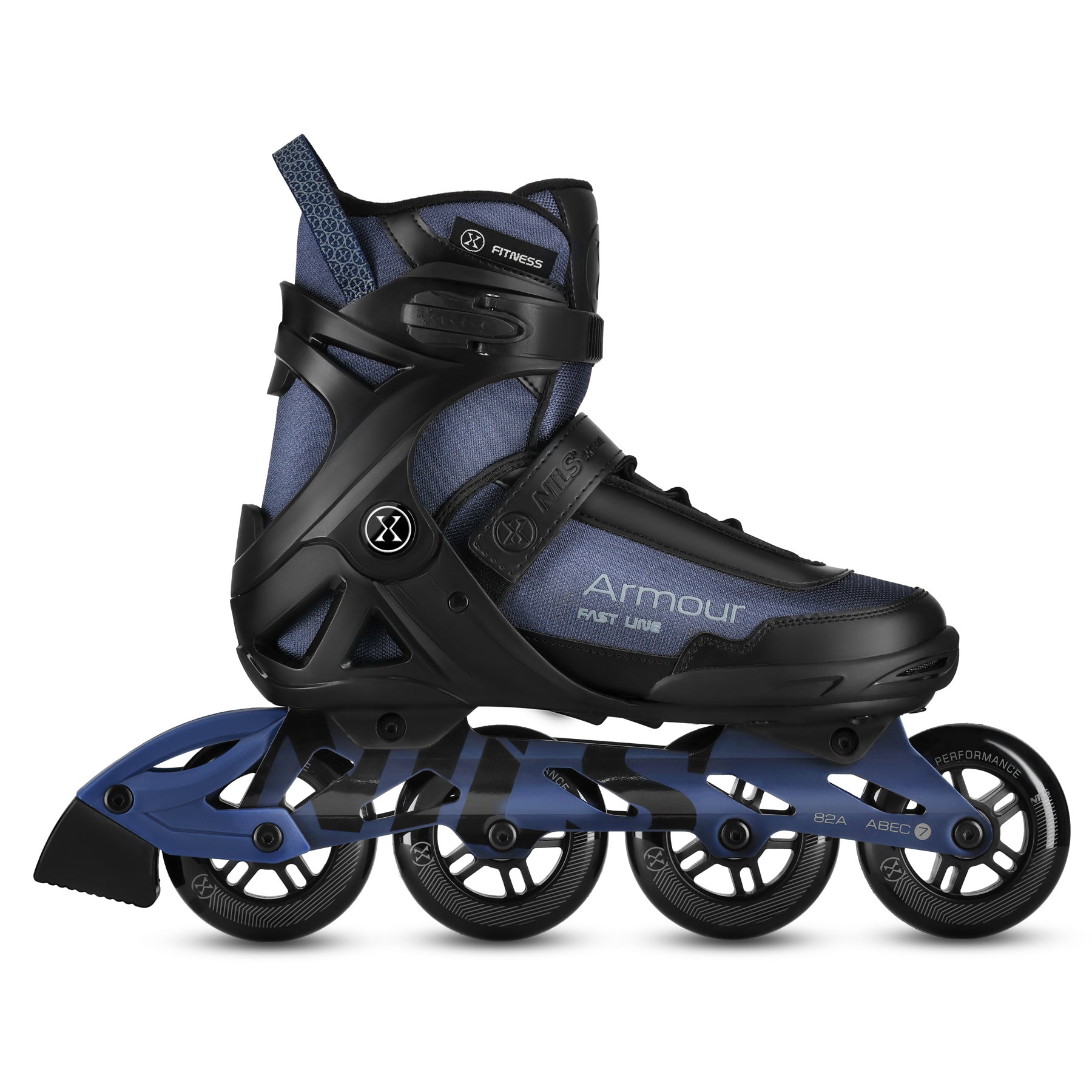 NA22151 ŁYŻWOROLKI ARMOUR GRANATOWE ROZM. 39 NILS EXTREME