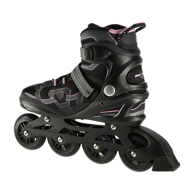 NA9157 BLACK-PURPLE SIZE 44 NILS EXTREME ROLLER SKATES