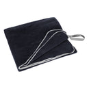 NAR14 MICROFIBER TERRY TOWEL BLACK 160X80cm NILS AQUA