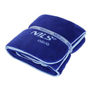 NAR14 MICROFIBER TERRY TOWEL NAVY BLUE 160X80cm NILS AQUA