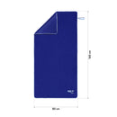 NAR14 MICROFIBER TERRY TOWEL NAVY BLUE 160X80cm NILS AQUA