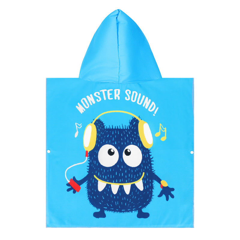 NAR20 RĘCZNIK PONCZO MONSTER NILS AQUA