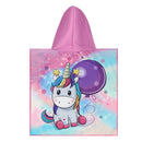 NAR20 PONCHO TOWEL UNICORN NILS AQUA