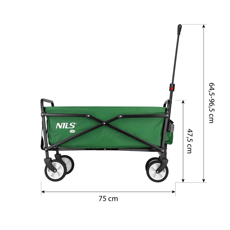 NC1602 GREEN NILS CAMP TRAVEL STROLLER