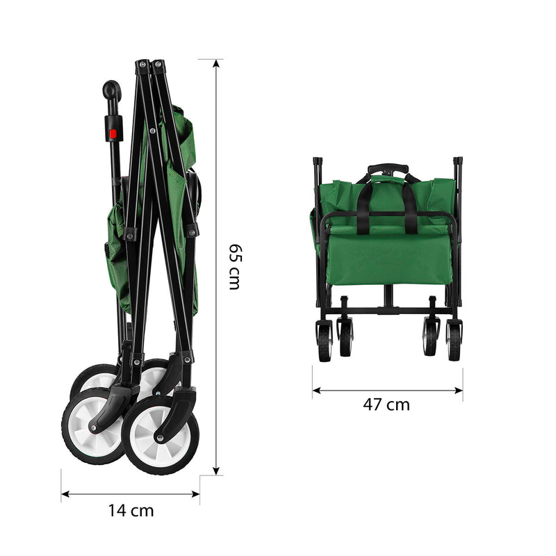 NC1602 GREEN NILS CAMP TRAVEL STROLLER