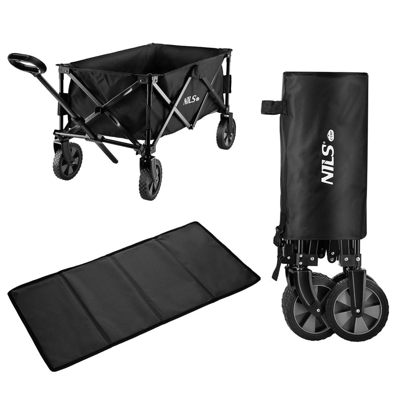 NC1603 BLACK NILS CAMP TRAVEL STROLLER