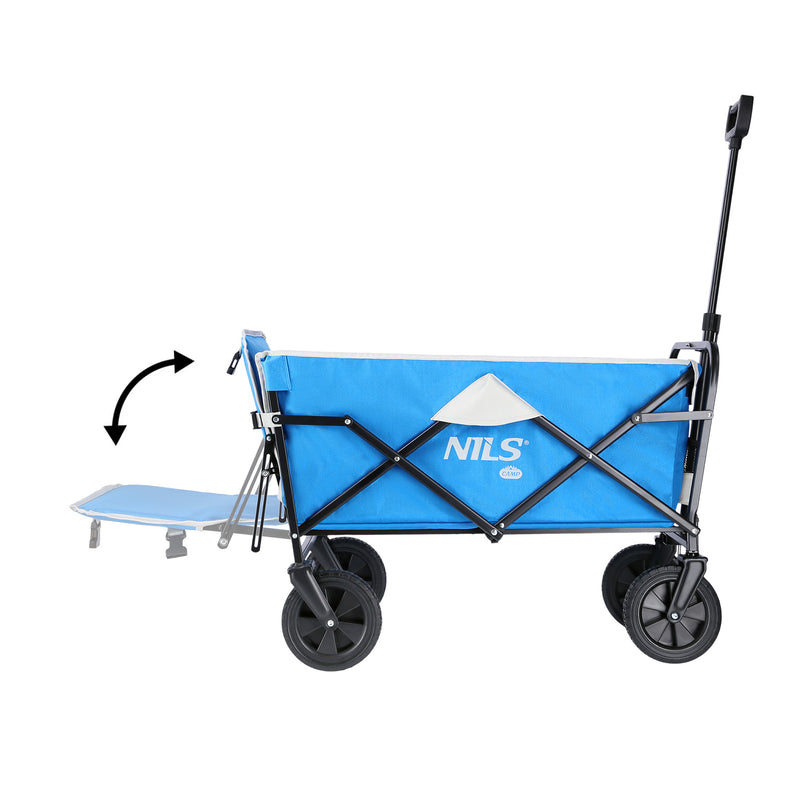 NC1606 BLUE-GREY TROLLEY 125l NILS CAMP