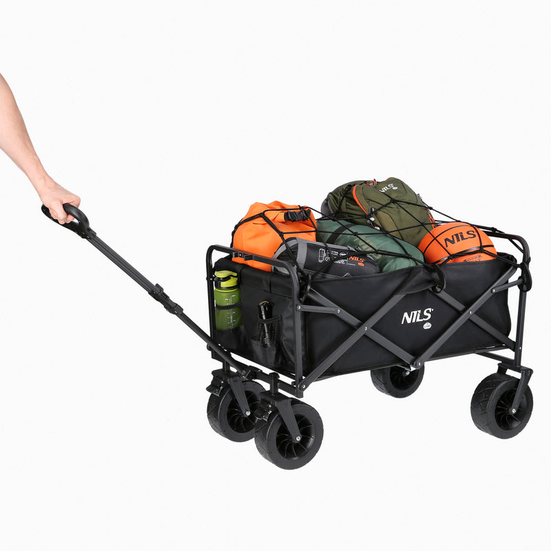 NC1607 BLACK TROLLEY 100L NILS CAMP