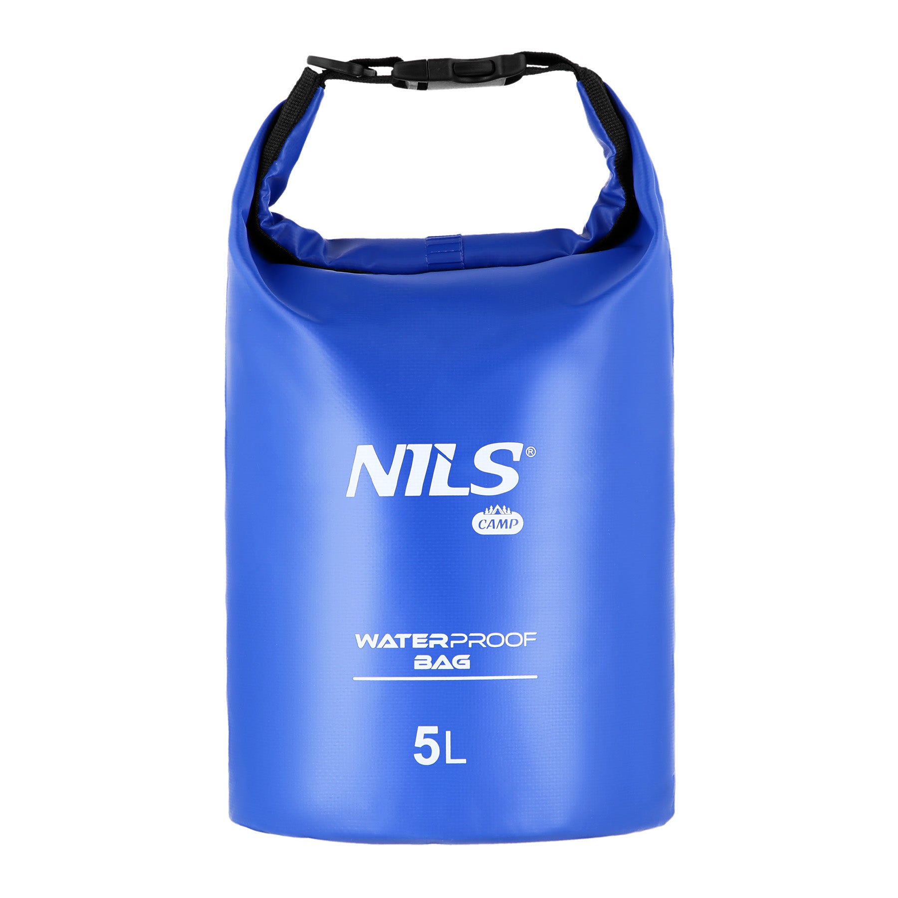NC17103 KARIMATA SKŁADANA TURYSTYCZNA Z PODBICIEM ALUMINIOWYM + XPE 195 CM NIEBIESKA NILS CAMP