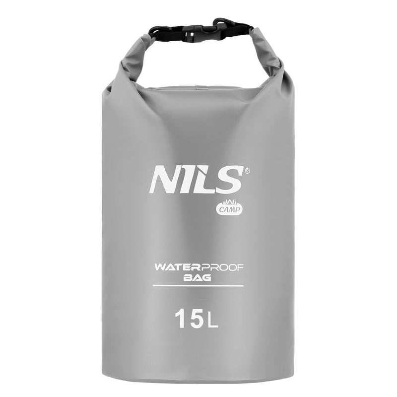 NC1703 WATERPROOF BAG GREY 15L NILS CAMP