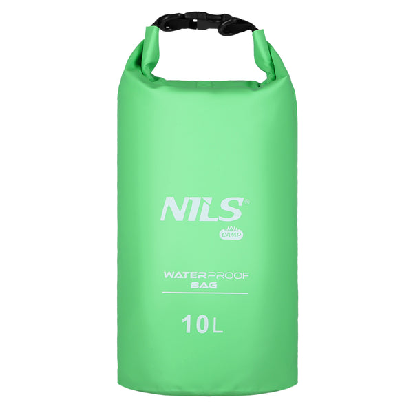 NC1703 WATERPROOF BAG GREEN 10L NILS CAMP