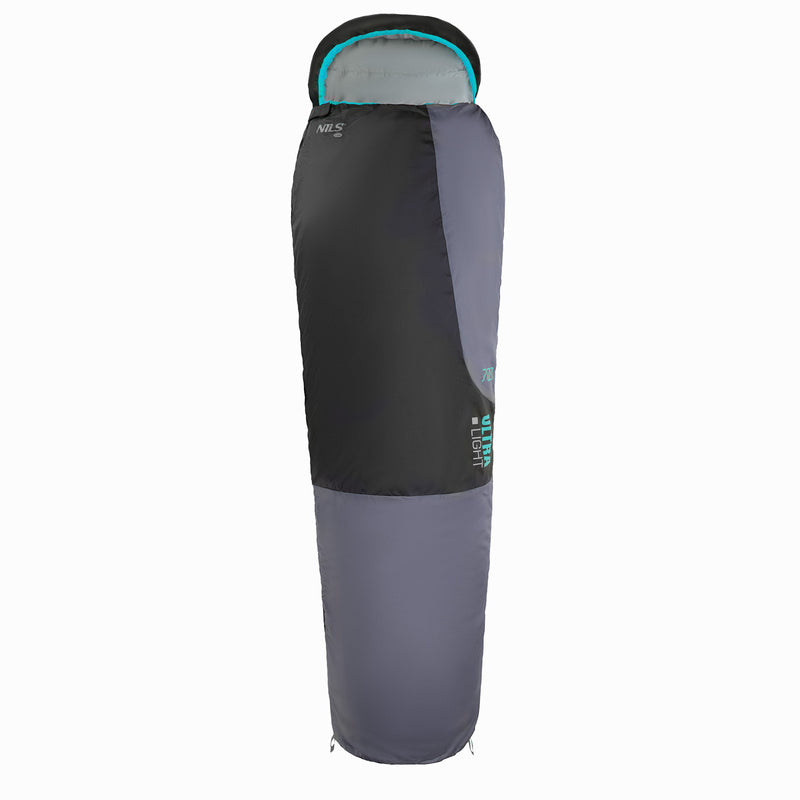 NC1705 ULTRA LIGHT SLEEPING BAG BLACK-MINT NILS CAMP