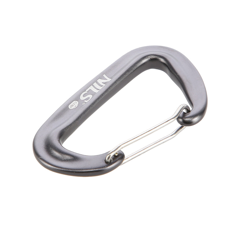 NC1707 GREY CARABINER 12 KN NILS CAMP