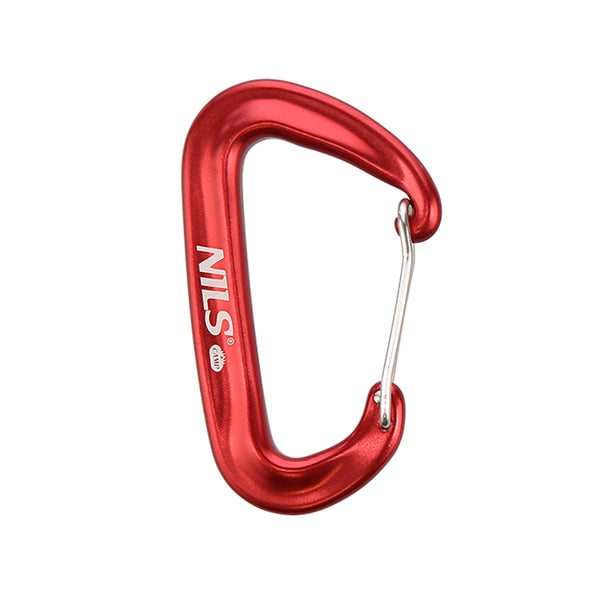 NC1707 RED CARABINER 12KN NILS CAMP