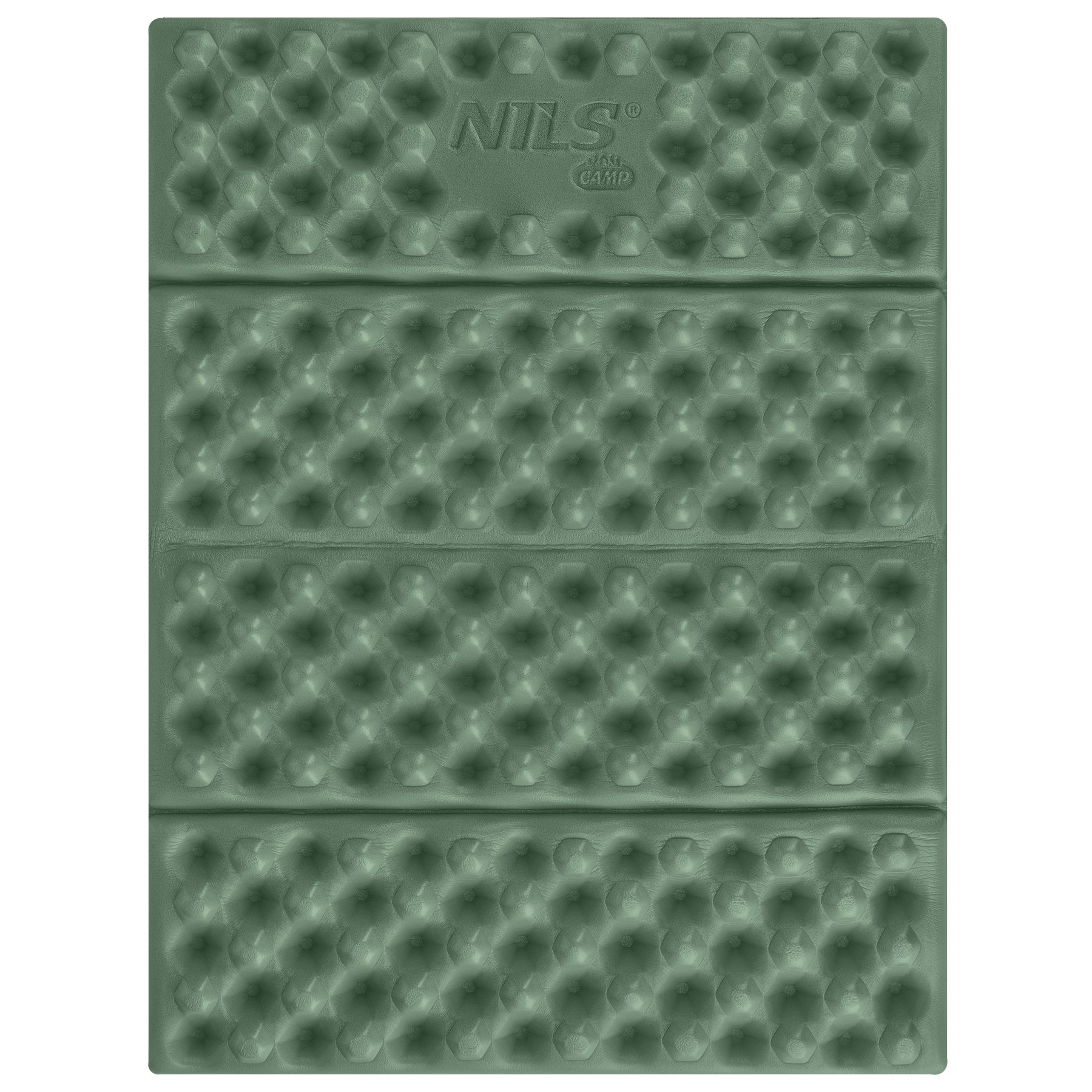 NC17105 MATA KEMPINGOWA DO SIEDZENIA Z PODBICIEM ALUMINIOWYM +IXPE 40 CM ZIELONA NILS CAMP