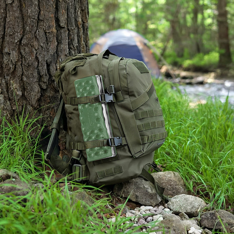 NC17105 MATA KEMPINGOWA DO SIEDZENIA Z PODBICIEM ALUMINIOWYM +IXPE 40 CM ZIELONA NILS CAMP