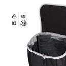 NC17106 WÓZEK NA ZAKUPY 40L CZARNY NILS CAMP