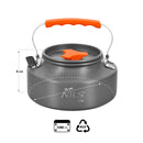 NC17118 CZAJNIK TURYSTYCZNY Z POKRYWKĄ  1,1 L NILS CAMP