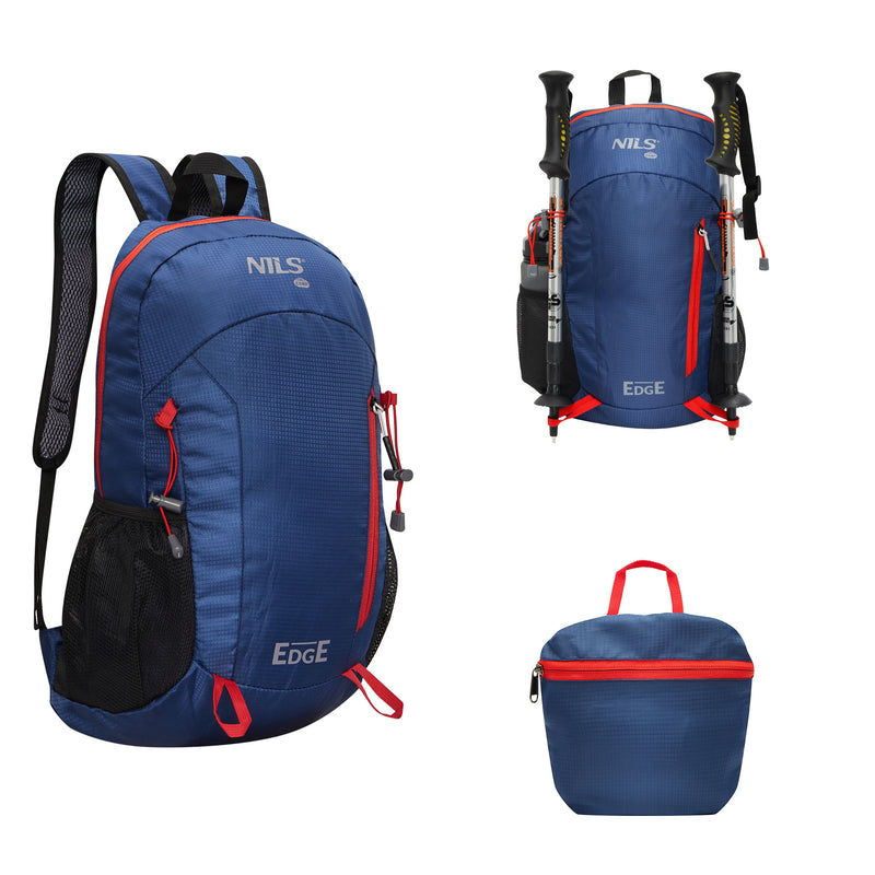 NC1724 EDGE BACKPACK NAVY BLUE 22L NILS CAMP