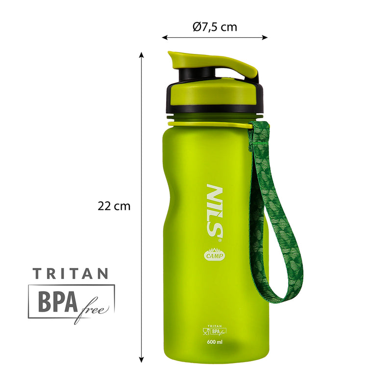 NC1740 GREEN TRITANO BOTTLE NILS CAMP