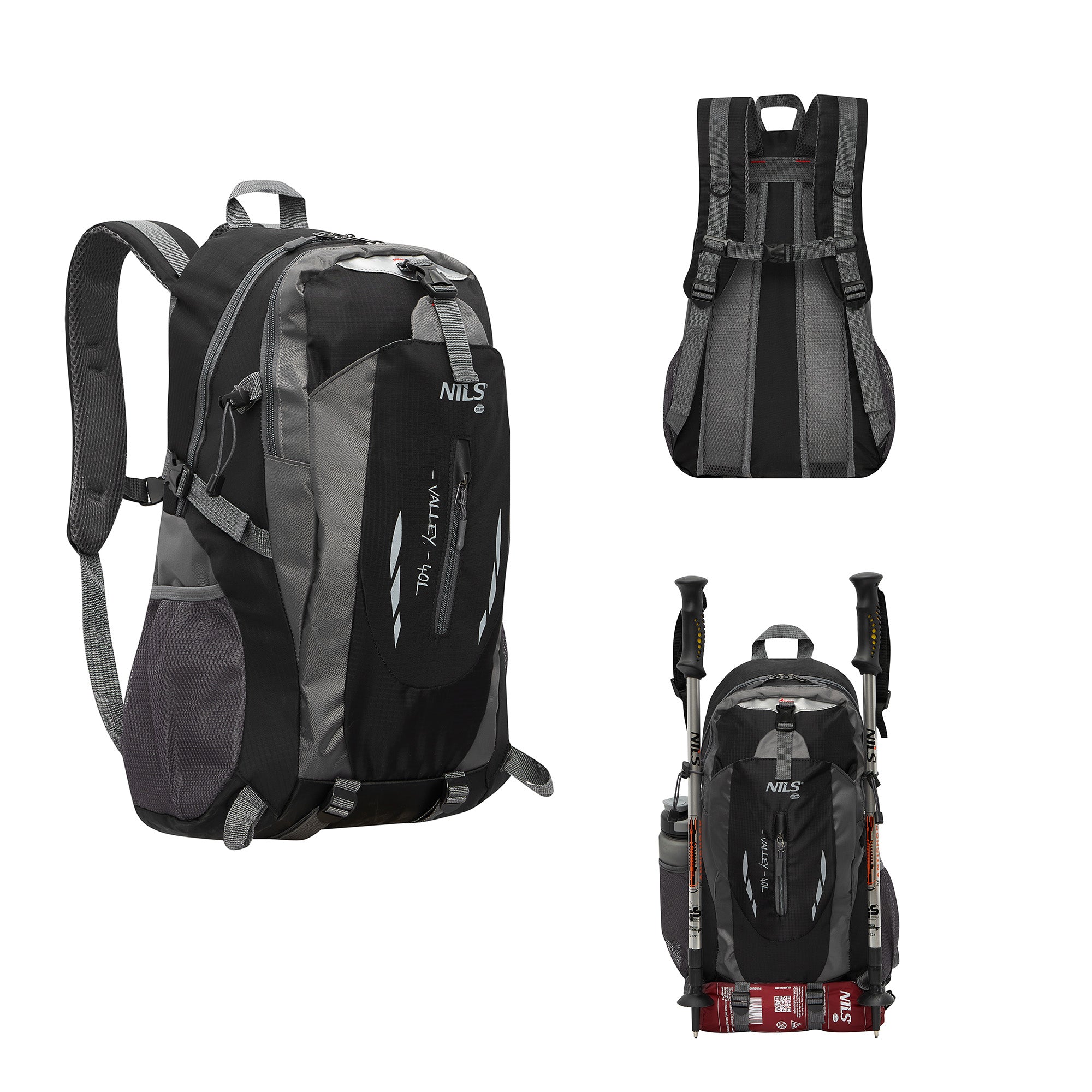 Turistický batoh NILS CAMP NC1749 BLACK VALLEY 40L