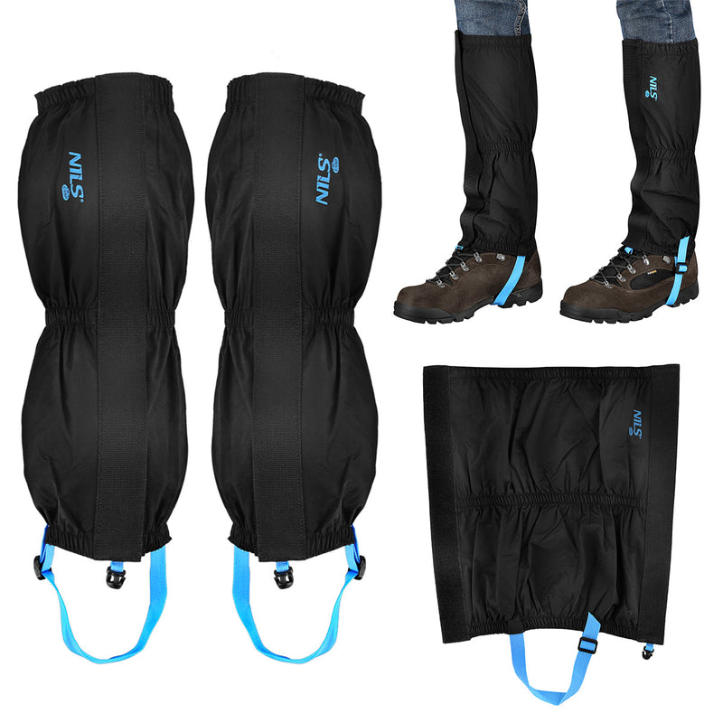 NC1765 BLACK GAITERS NILS CAMP