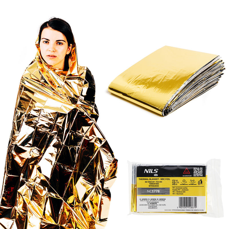 NC1778 THERMAL BLANKET - NRC FOIL NILS CAMP