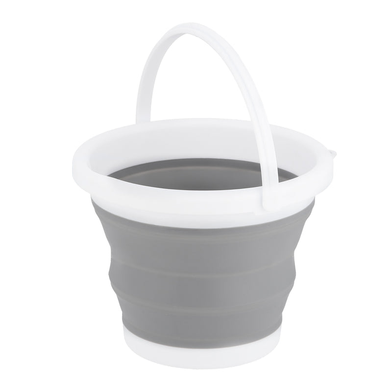 NC1783 FOLDABLE BUCKET GREY 5L NILS CAMP