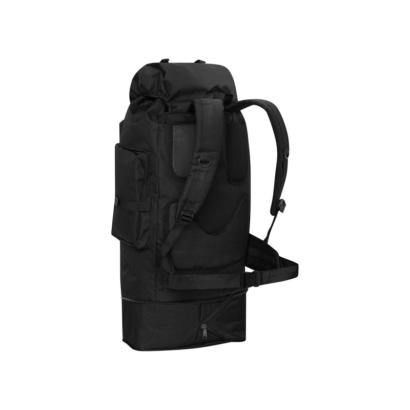 NC1785 TACTICAL BACKPACK BLACK MAGNUM 100L NILS CAMP