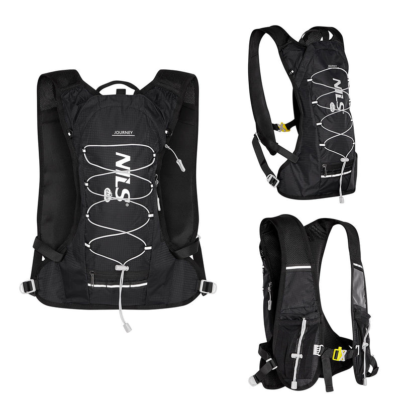 NC1797 BLACK JOURNEY NILS CAMP RUNNING BACKPACK