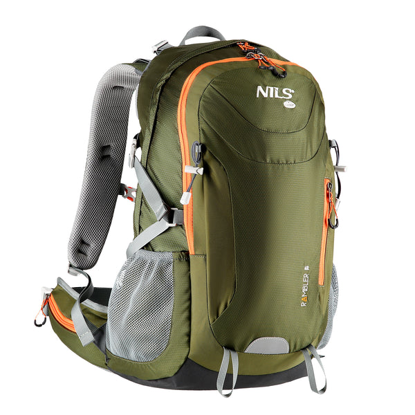 NC1917 TRAVEL BACKPACK GREEN RAMBLER 40L NILS CAMP