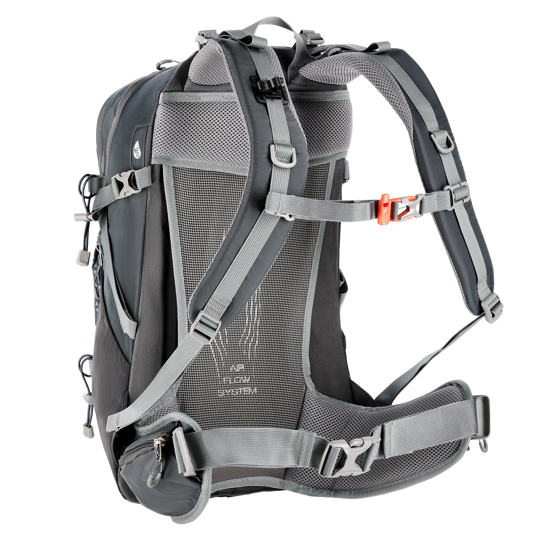 ŠEDÝ BATOH NILS WAYFARER 35L NC1925 CESTOVNÍ