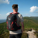 NC1925 PLECAK TURYSTYCZNY CZERWONY WAYFARER 35L NILS CAMP