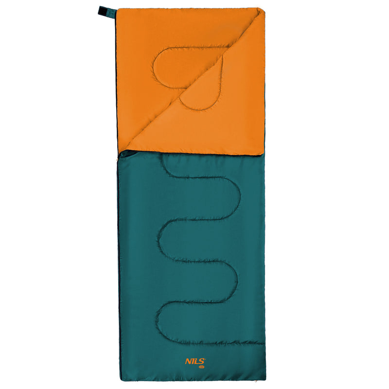 NC2002 GREEN-ORANGE NILS CAMP SLEEPING BAG