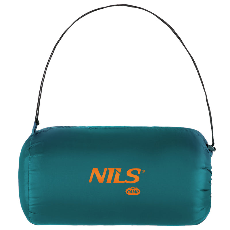 NC2002 GREEN-ORANGE NILS CAMP SLEEPING BAG